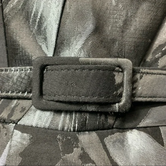 Nwt Whbm Strapless Feather Print Dress - Picture 3 of 9